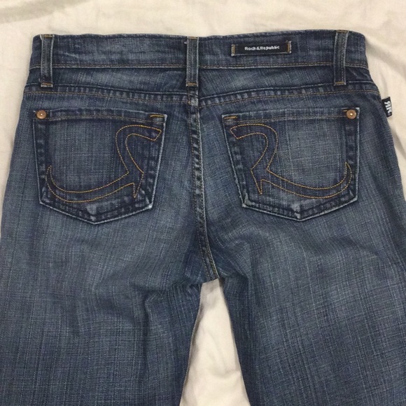 Rock & Republic Bootcut Jeans Size 27 - Picture 8 of 11